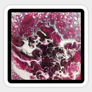 Magenta Chaos Sticker